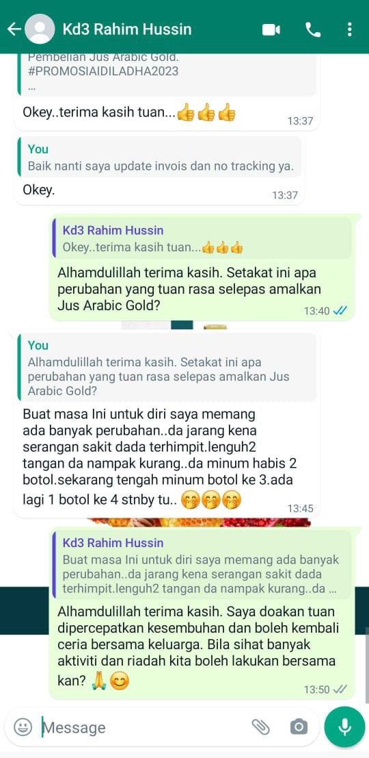 Testimoni - darah dalam jantung mengalir baik